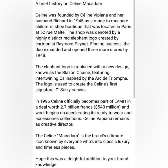 💯AUTH CELINE BOSTON BAG MACADAM PVC/LEATHER BROWN UNISEX - Picture 10 of 10